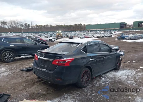 2017 Nissan Sentra Sr из США, поврежденный, VIN 3N1AB7APXHY405533